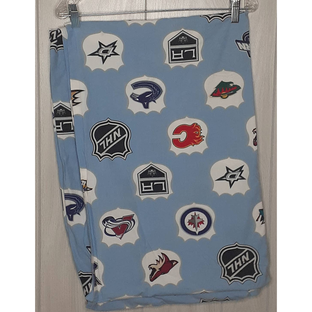 Pottery Barn Teen Unfitted Sheet NHL Western Conference